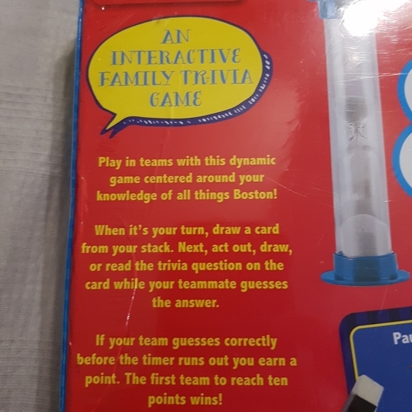 Think Boston Game new unopened - Picture 2 of 6